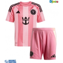 Inter Miami Domaci Dres za djecu 2025-26 Kratak Rukav (+ Kratke hlače)